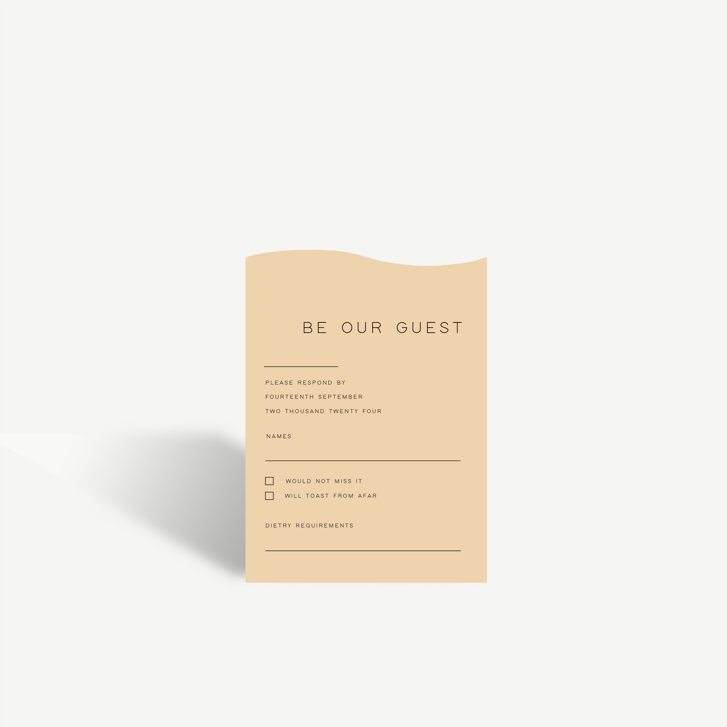 Bonni | RSVP Card
