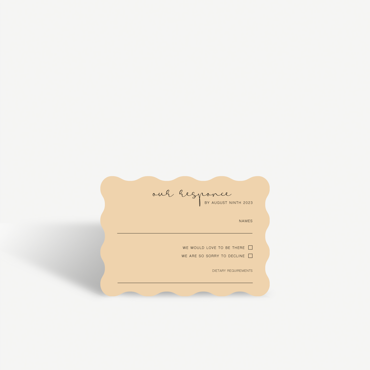 Charlee | RSVP Card