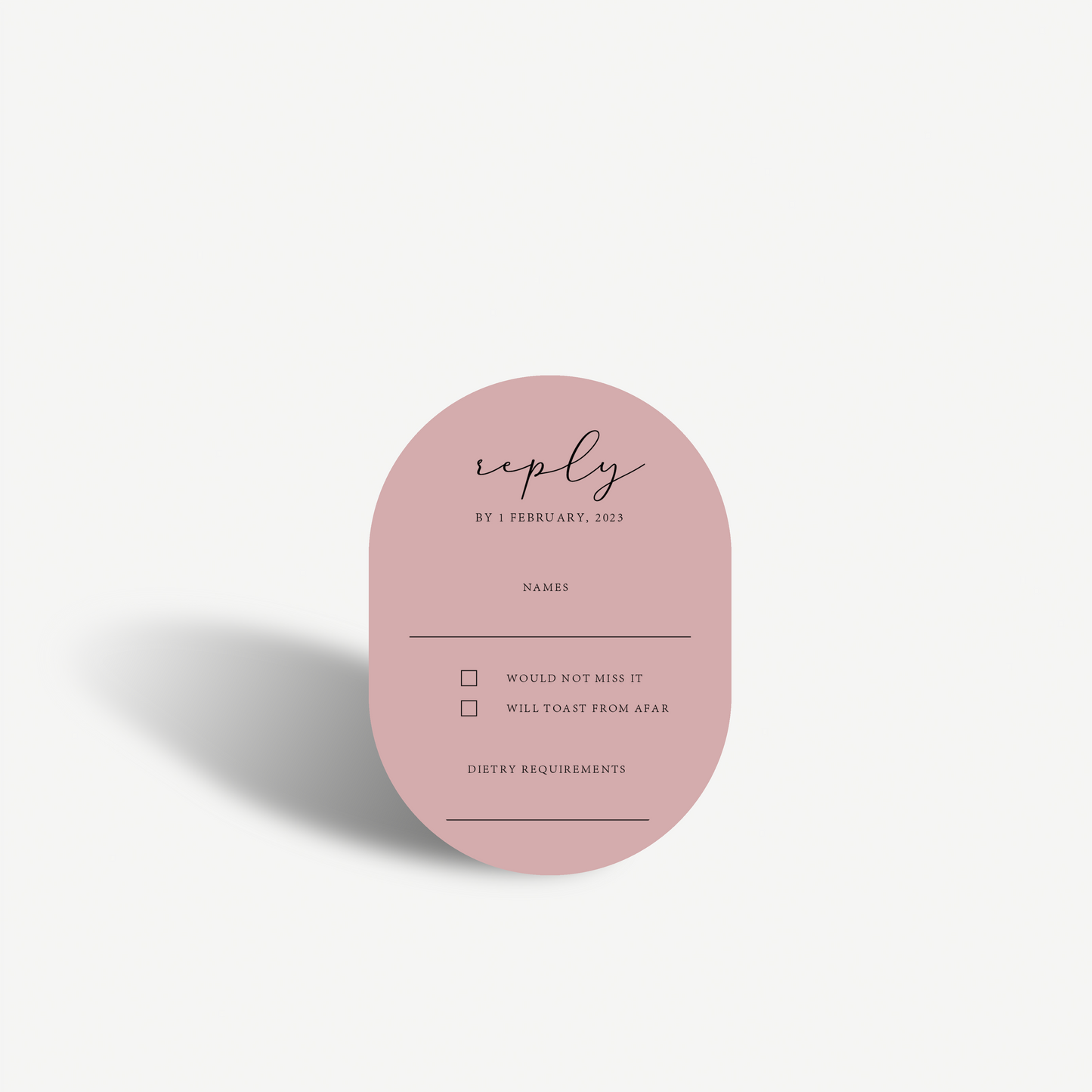 Madi | RSVP Card