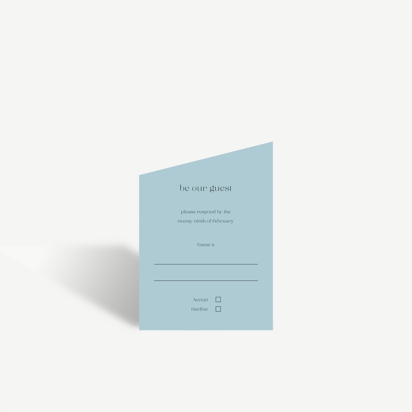 Indi | RSVP Card