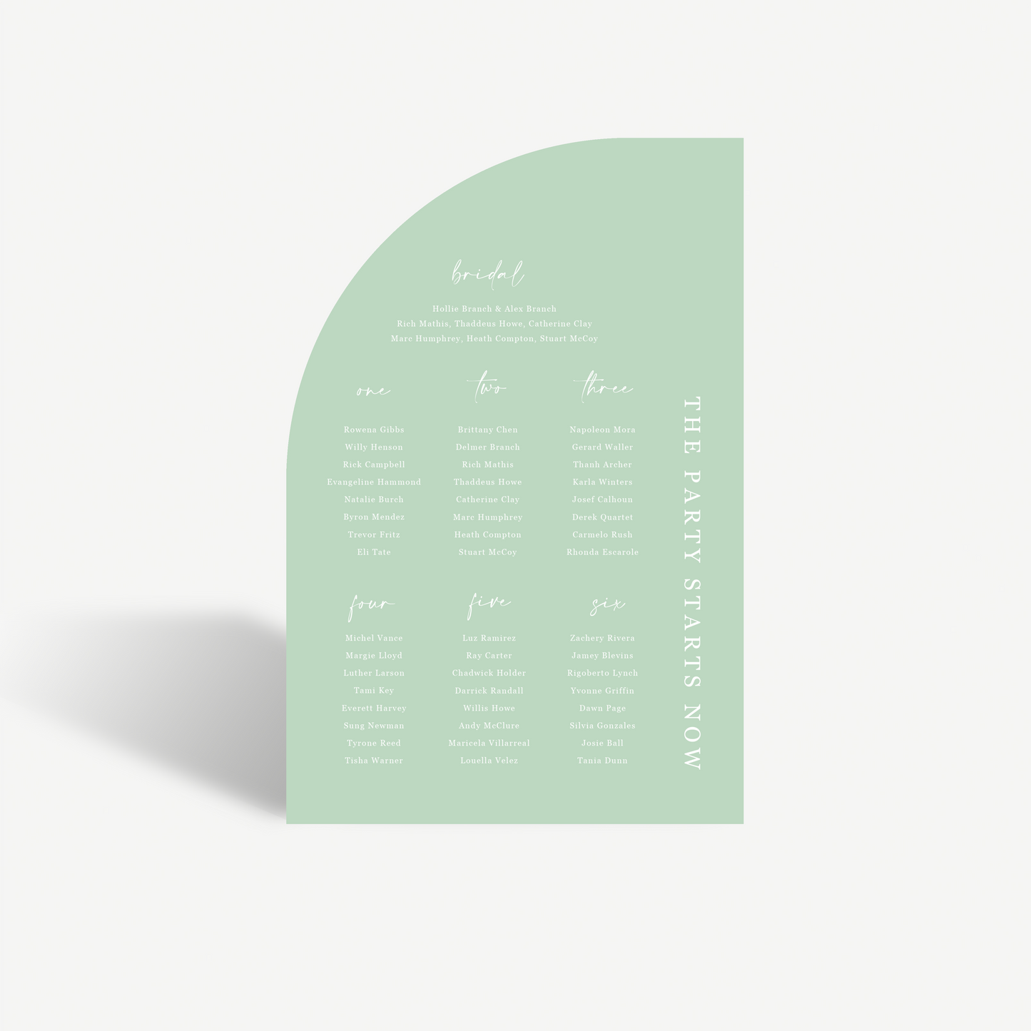 Remi | Seating Chart