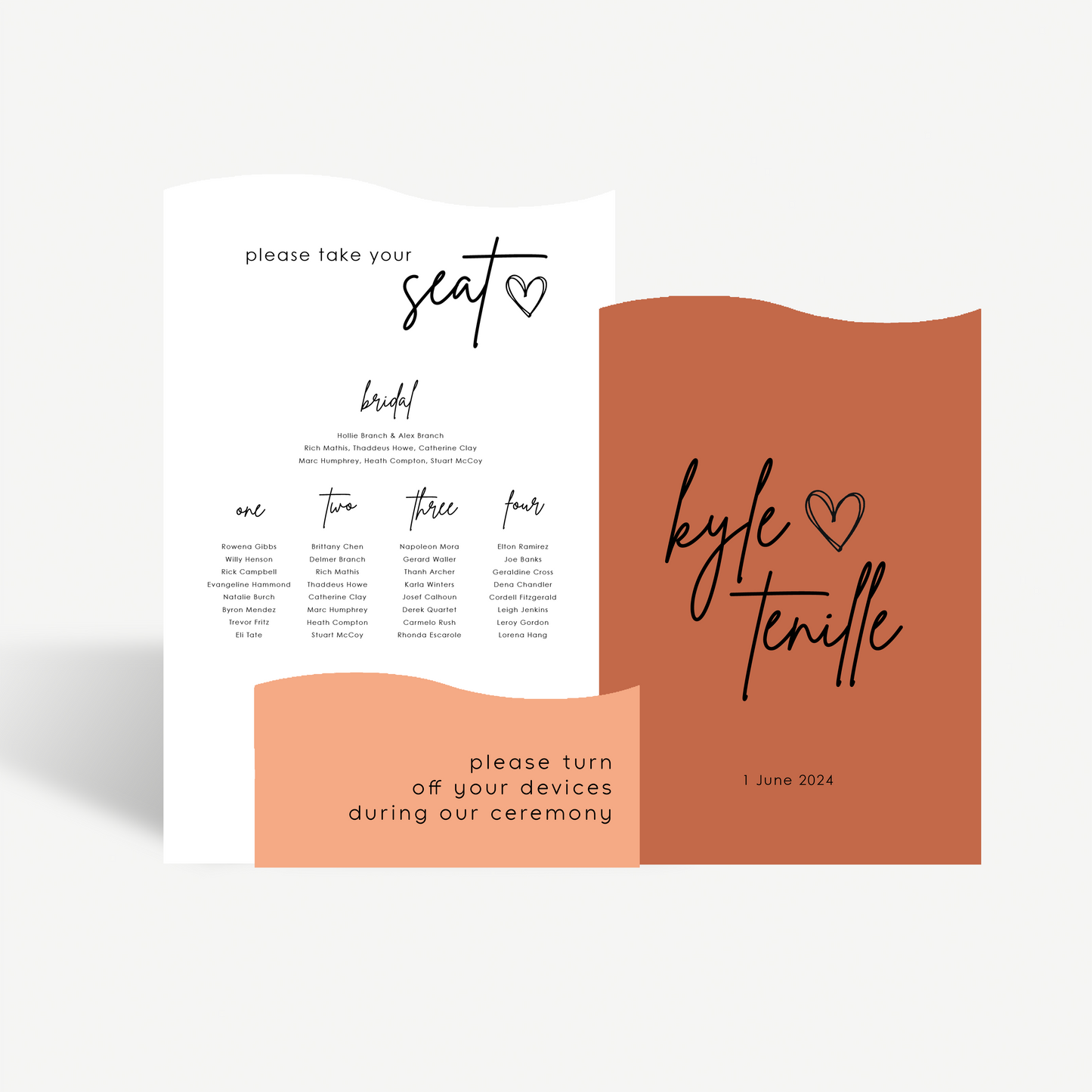 Mila | Three Signage Set