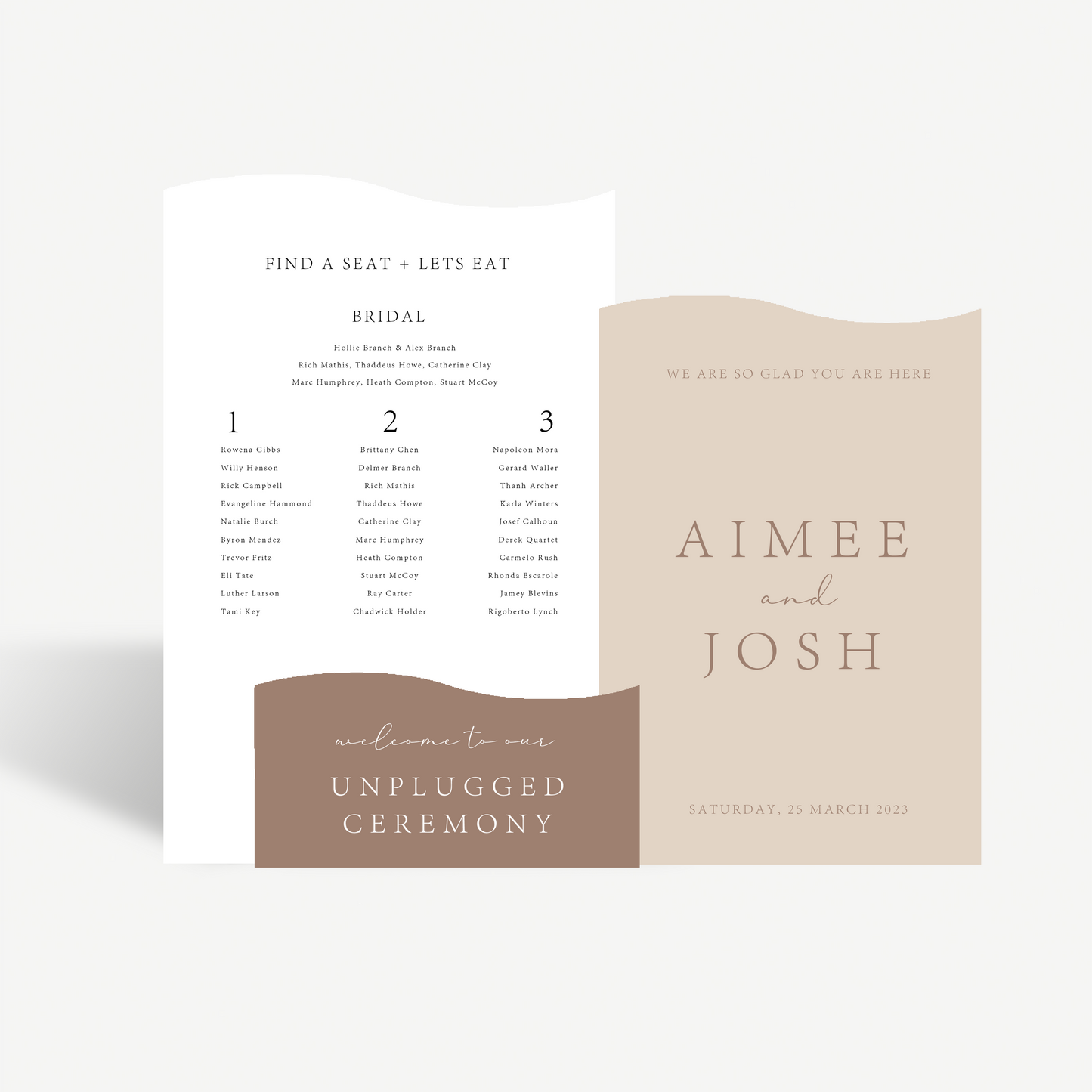 Madi | Three Signage Set