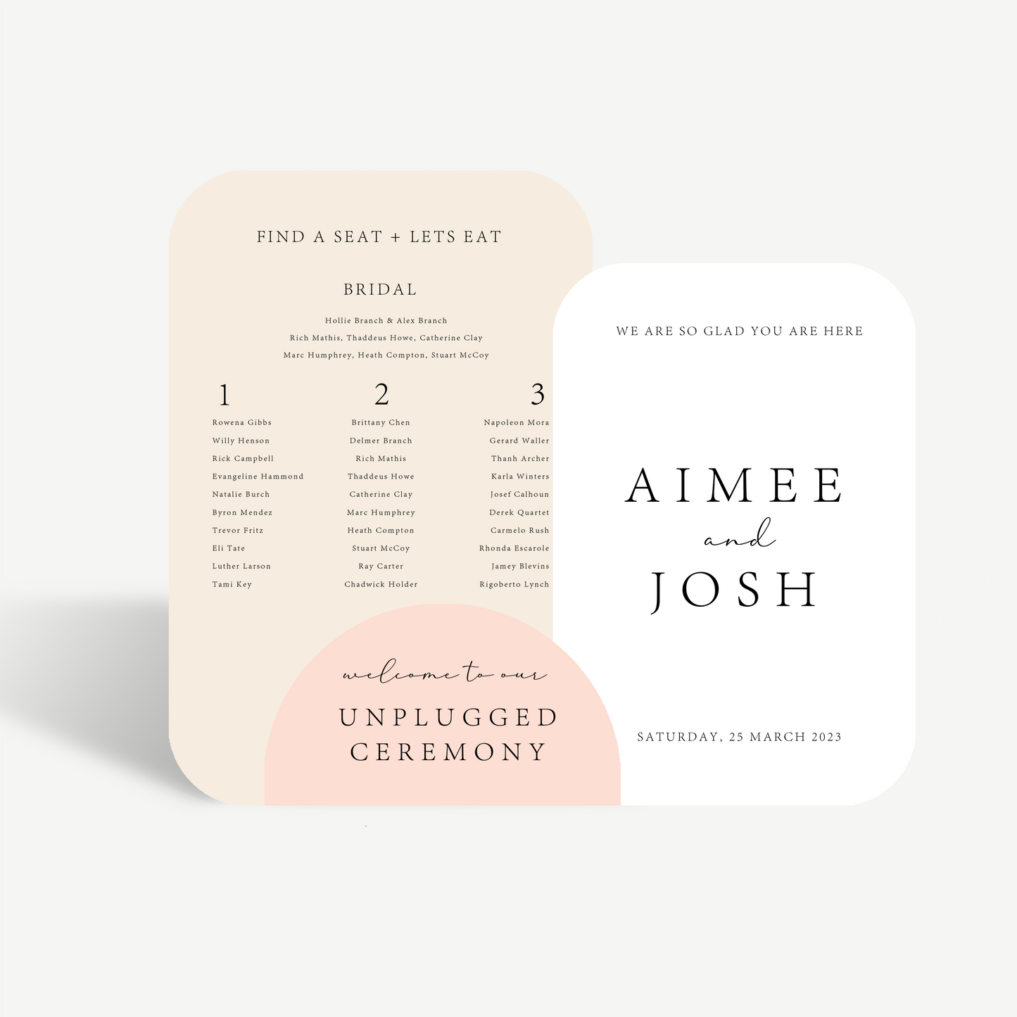 Madi | Three Signage Set