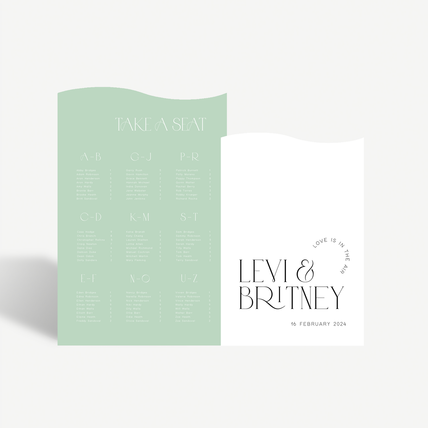 Jessie | Two Signage Set