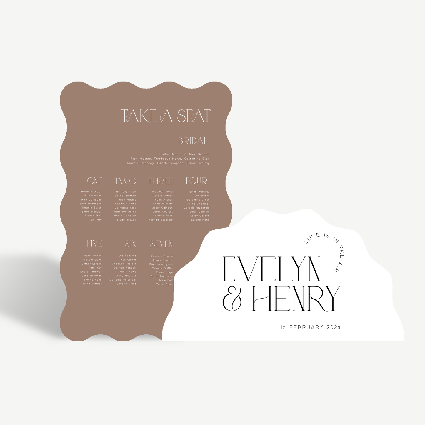Jessie | Two Signage Set