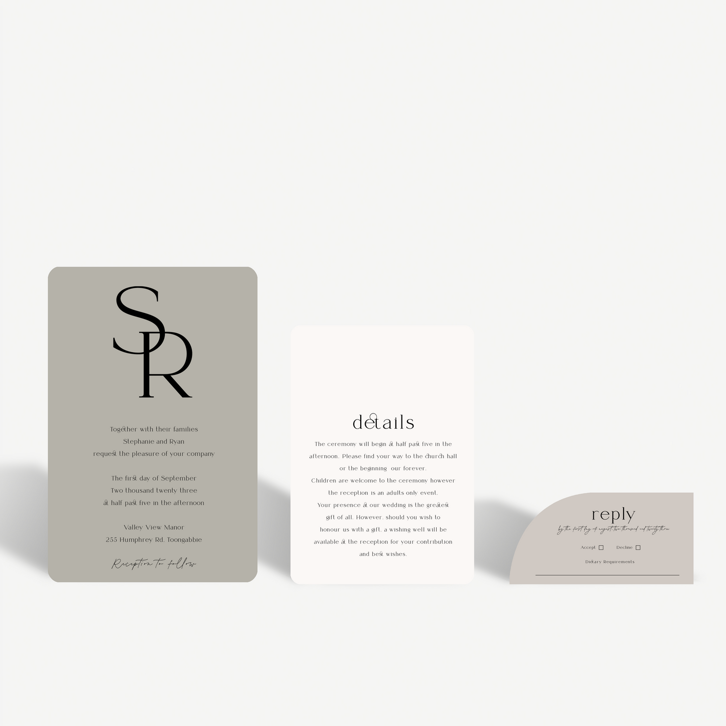 Cleo | Three Stationery Set