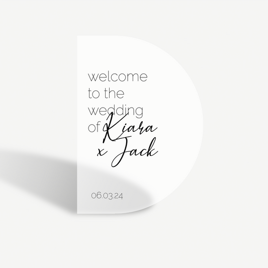 Frankie | Welcome Sign