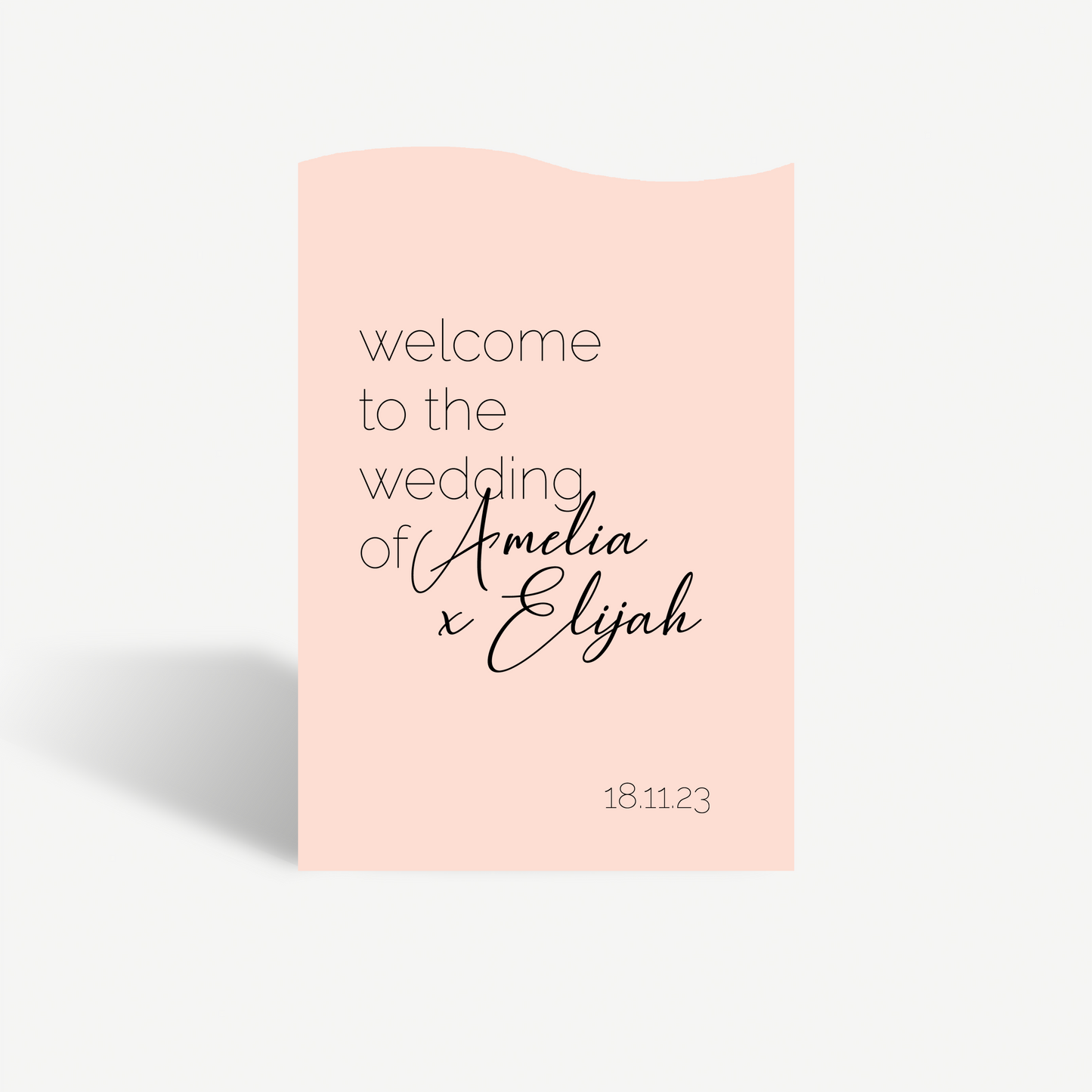 Frankie | Welcome Sign
