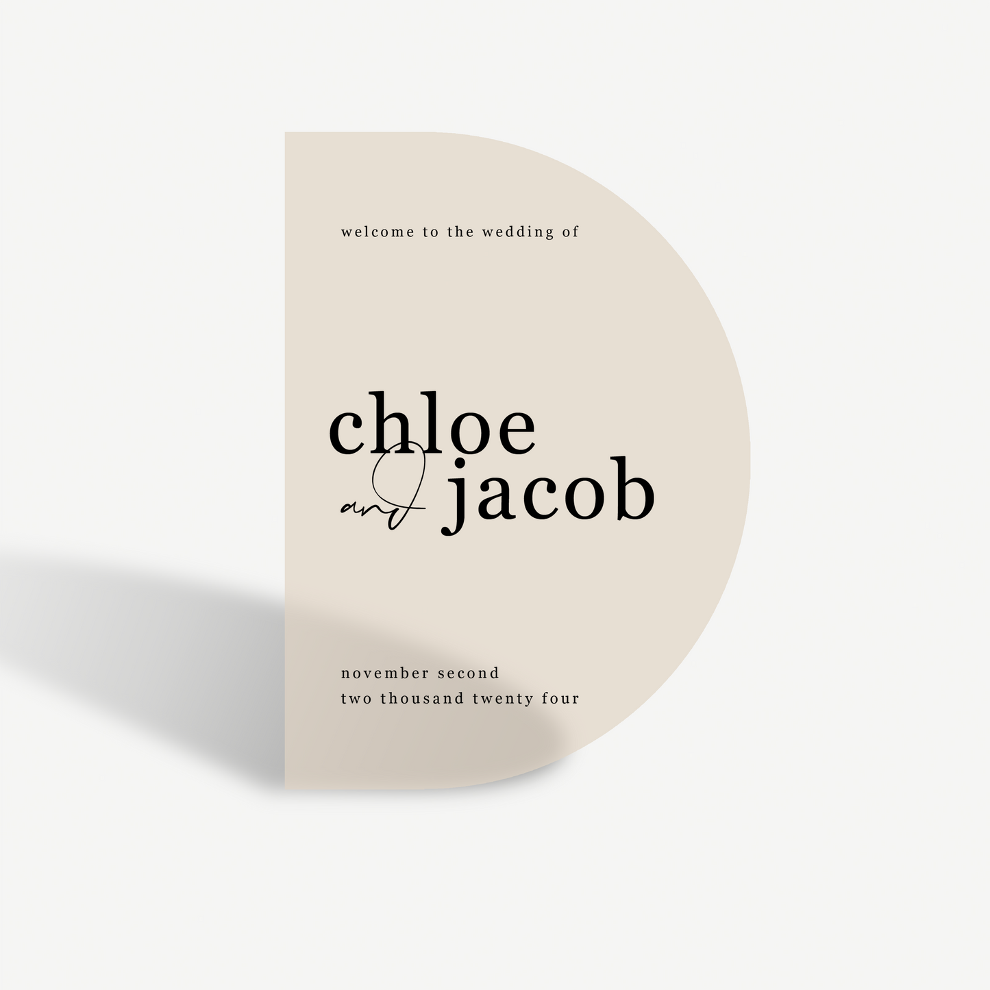 Sadie | Welcome Sign