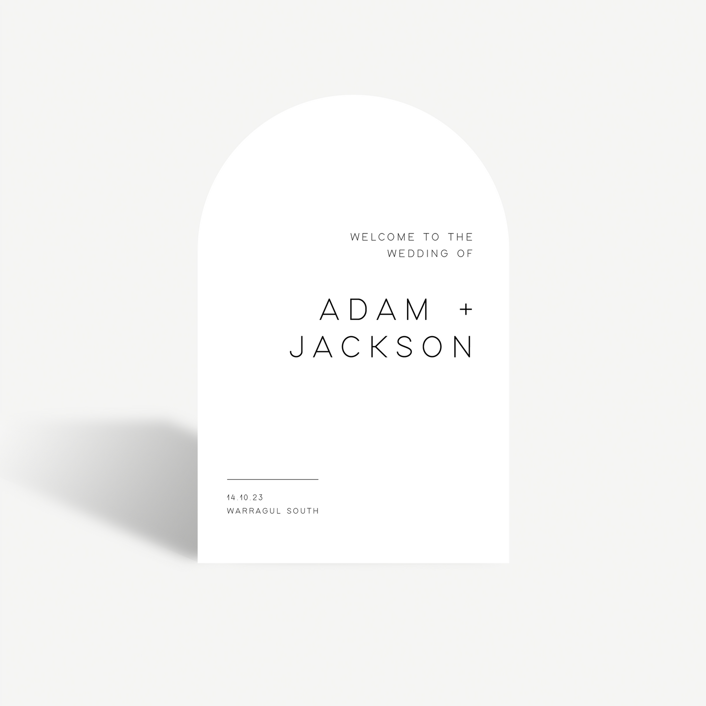 Bonni | Welcome Sign