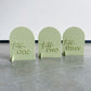 Eucalyptus Table Numbers