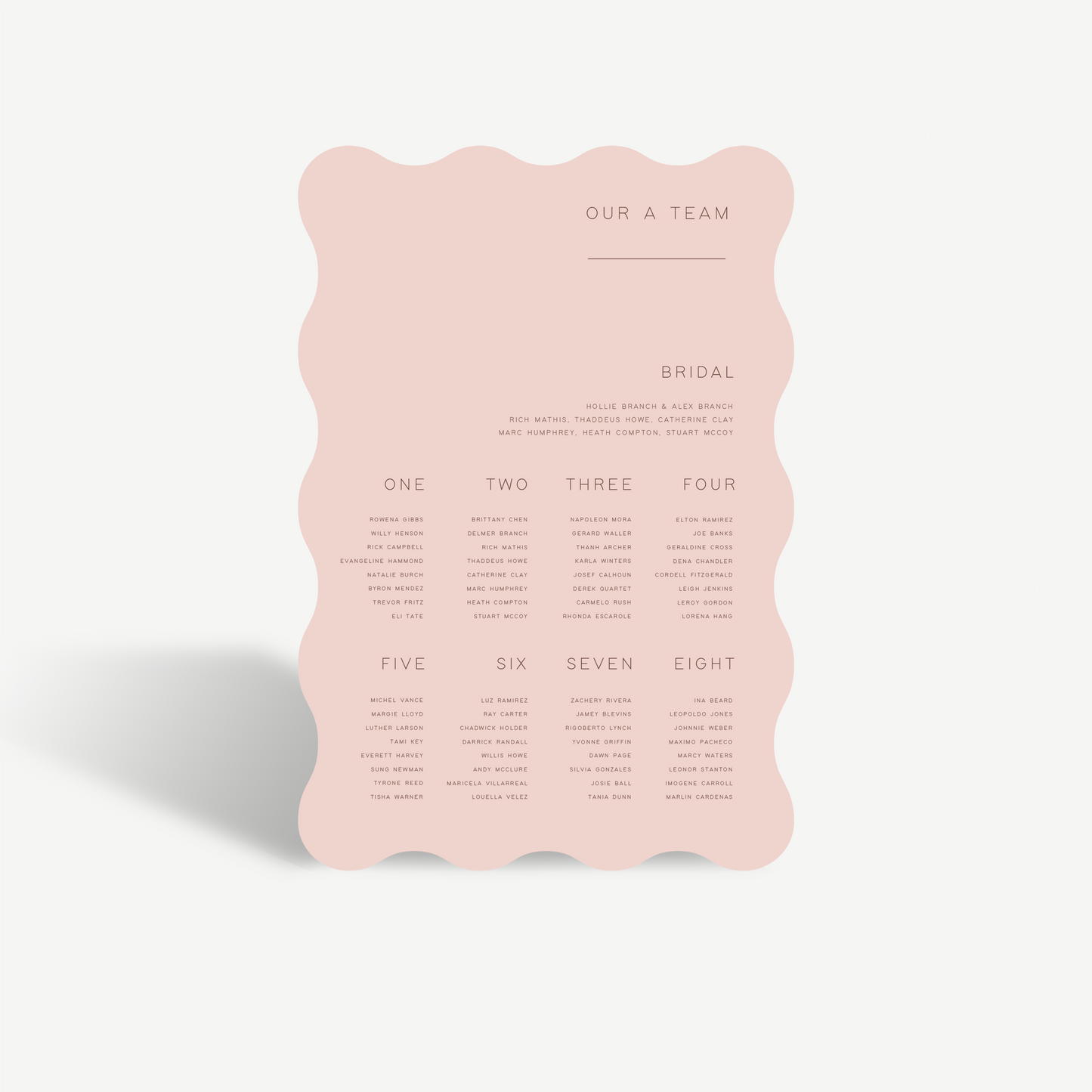 Bonni - Complete Stationary & Signage Set