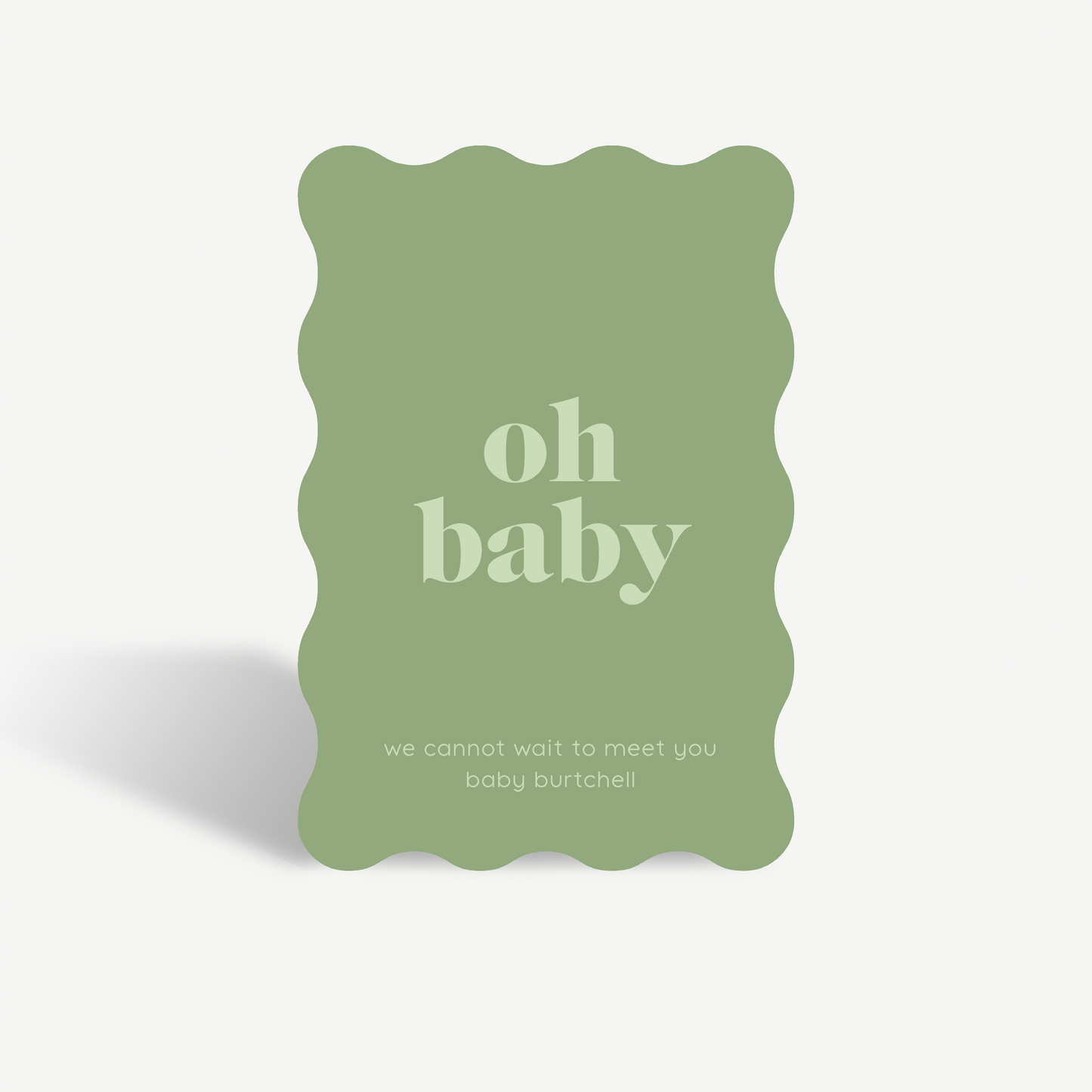 Daisy | Baby Shower Sign