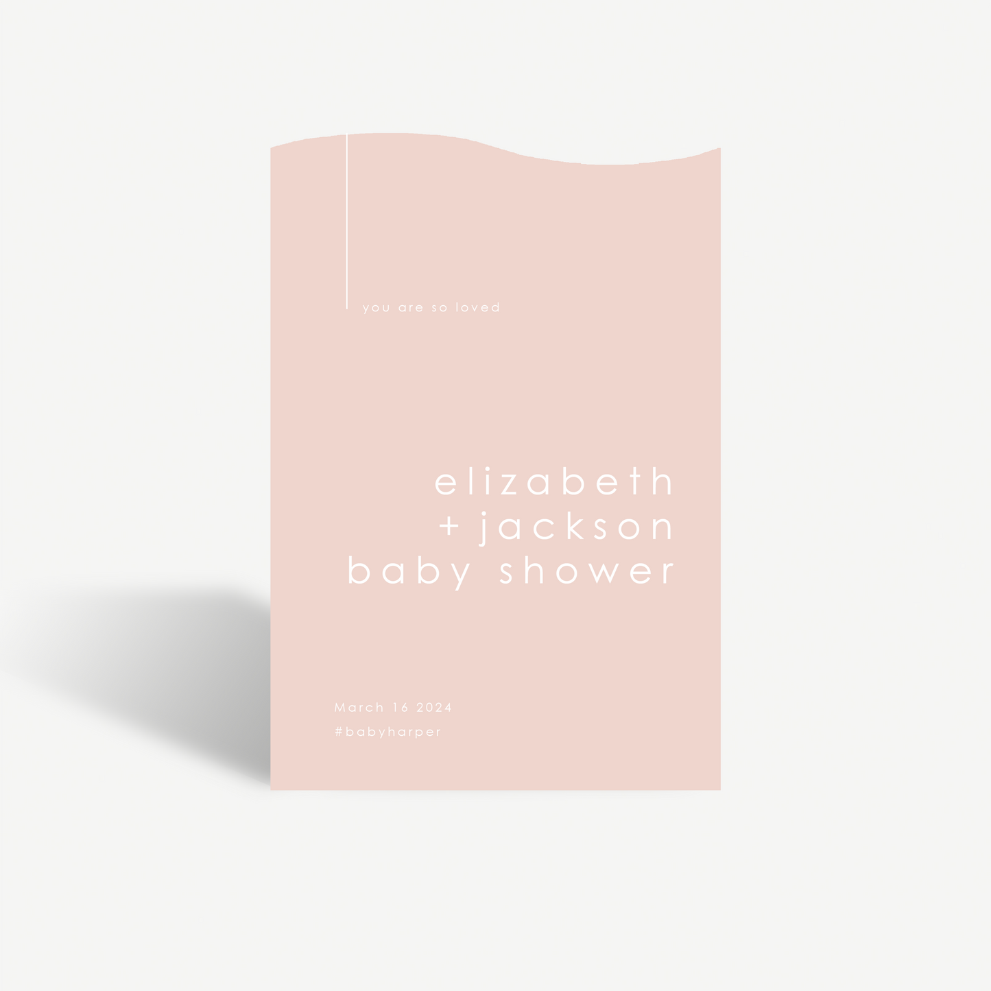Leni | Baby Shower Sign
