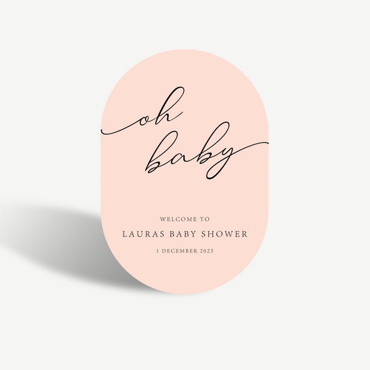 Georgia | Baby Shower Sign