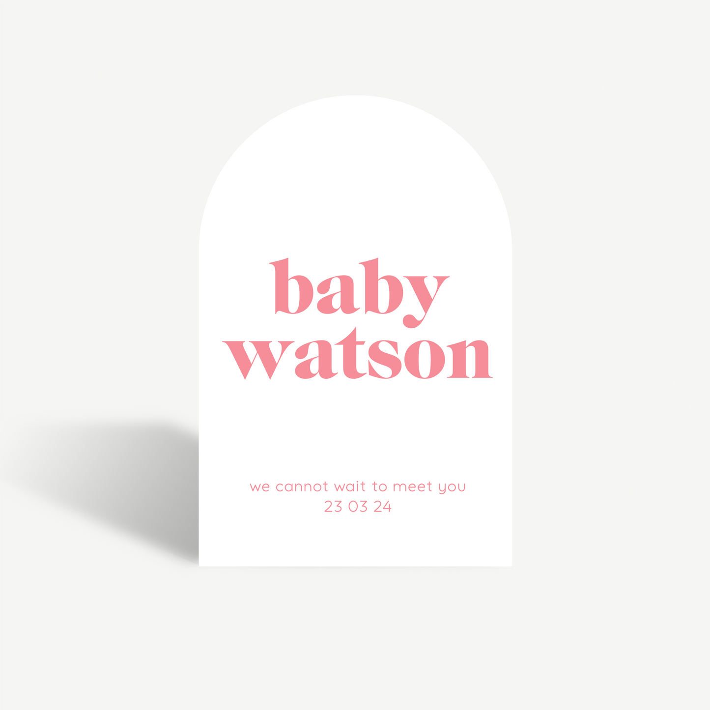 Daisy | Baby Shower Sign