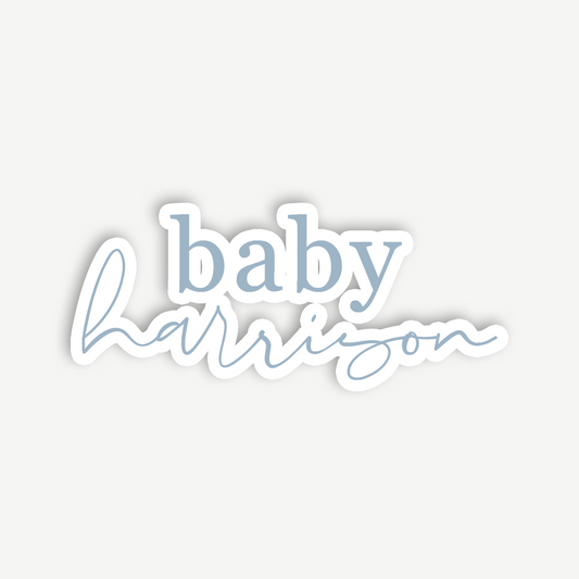 Sadie | Baby Shower Backdrop Sign