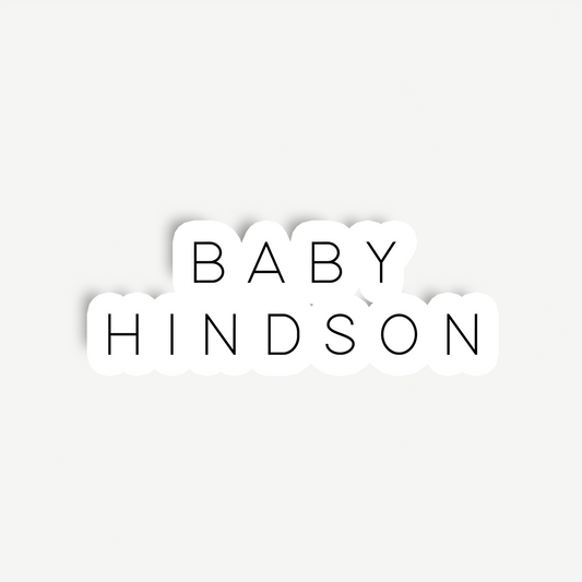 Bonni | Baby Shower Backdrop Sign