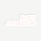 Tully | Baby Shower Backdrop Sign