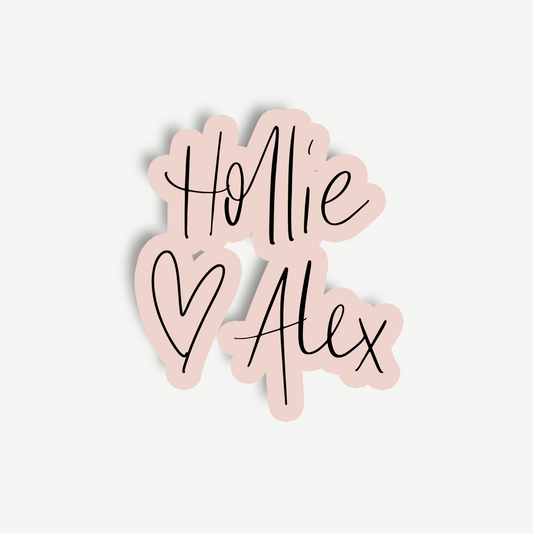 Ari | Wedding/Engagement Backdrop Sign