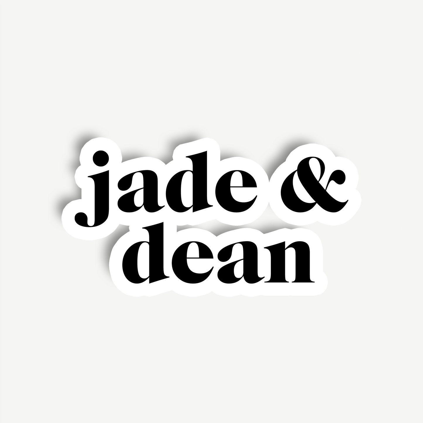 Daisy | Wedding/Engagement Backdrop Sign