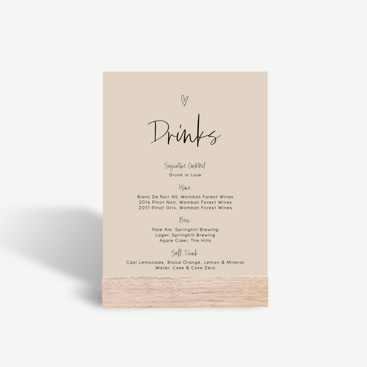 Ari | Bar Menu