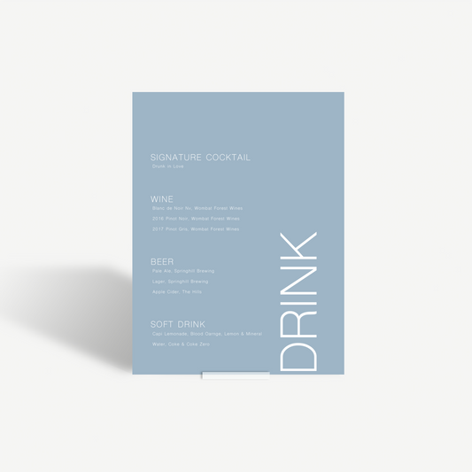 Poppy | Bar Menu