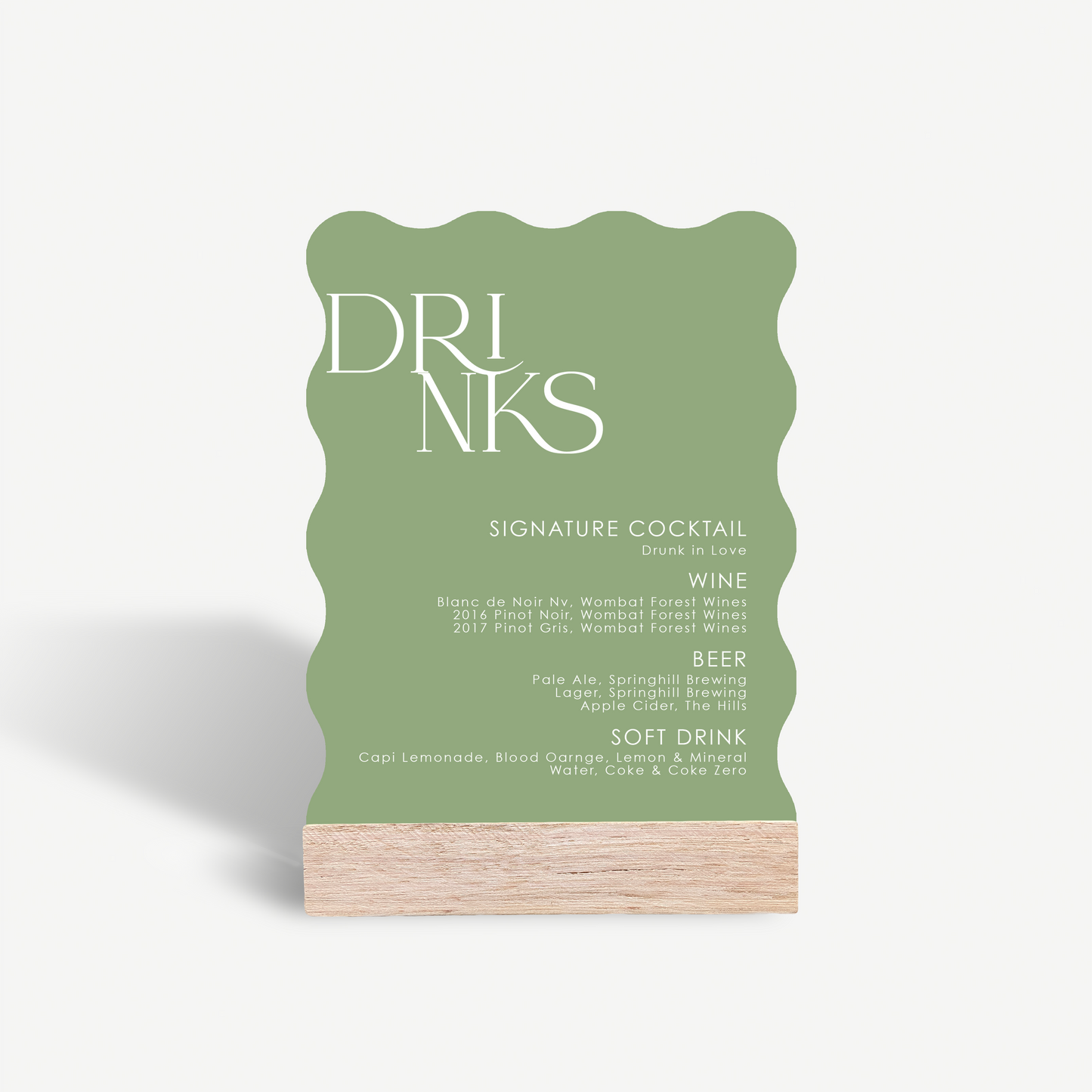 Elkie | Bar Menu