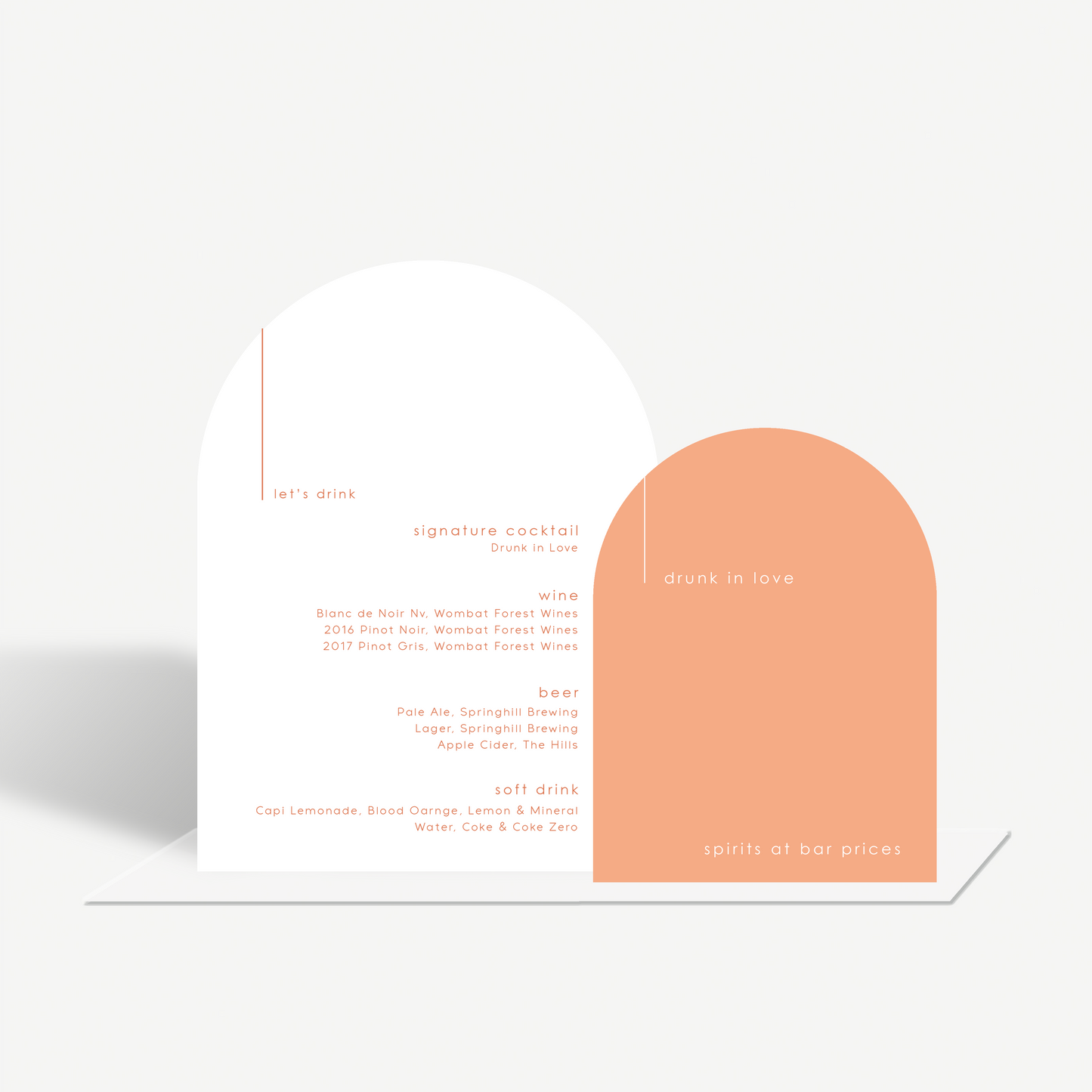 Leni | Duo Bar Menu