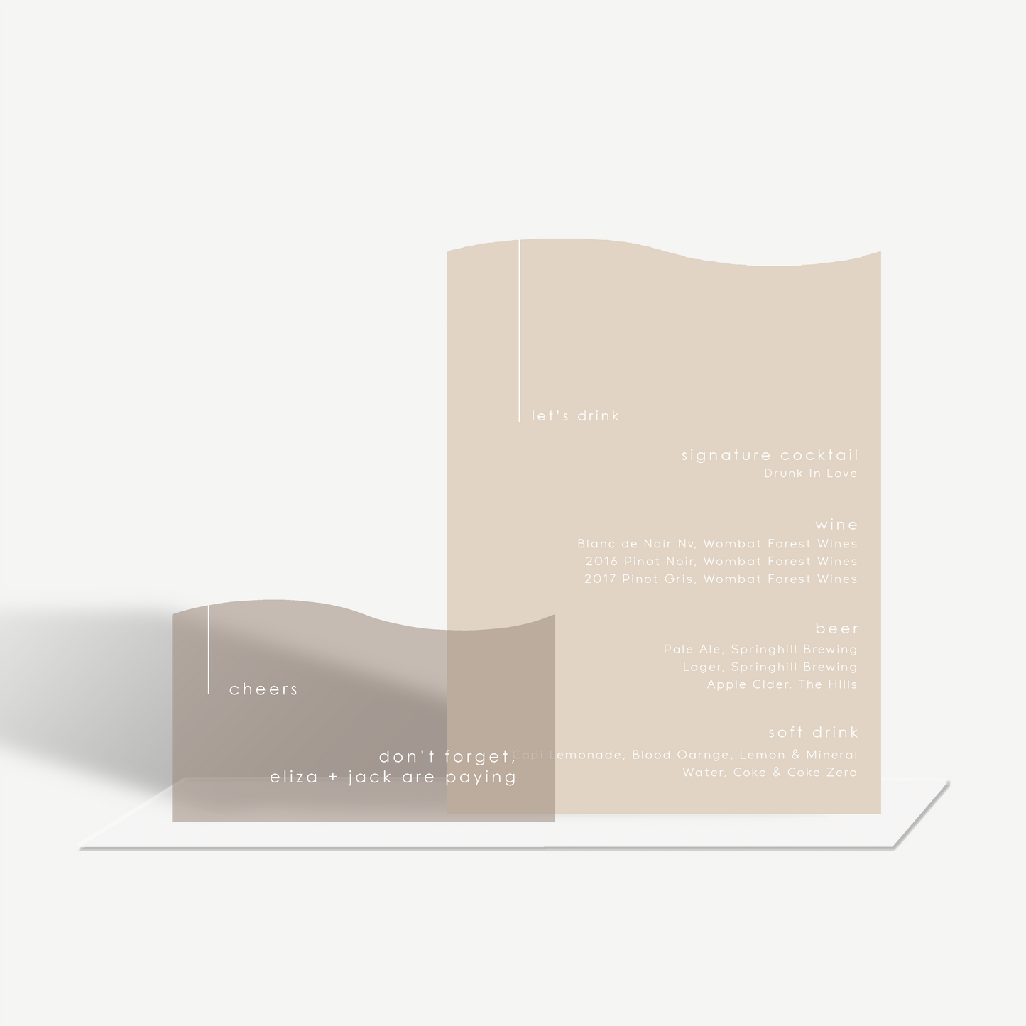 Leni | Duo Bar Menu