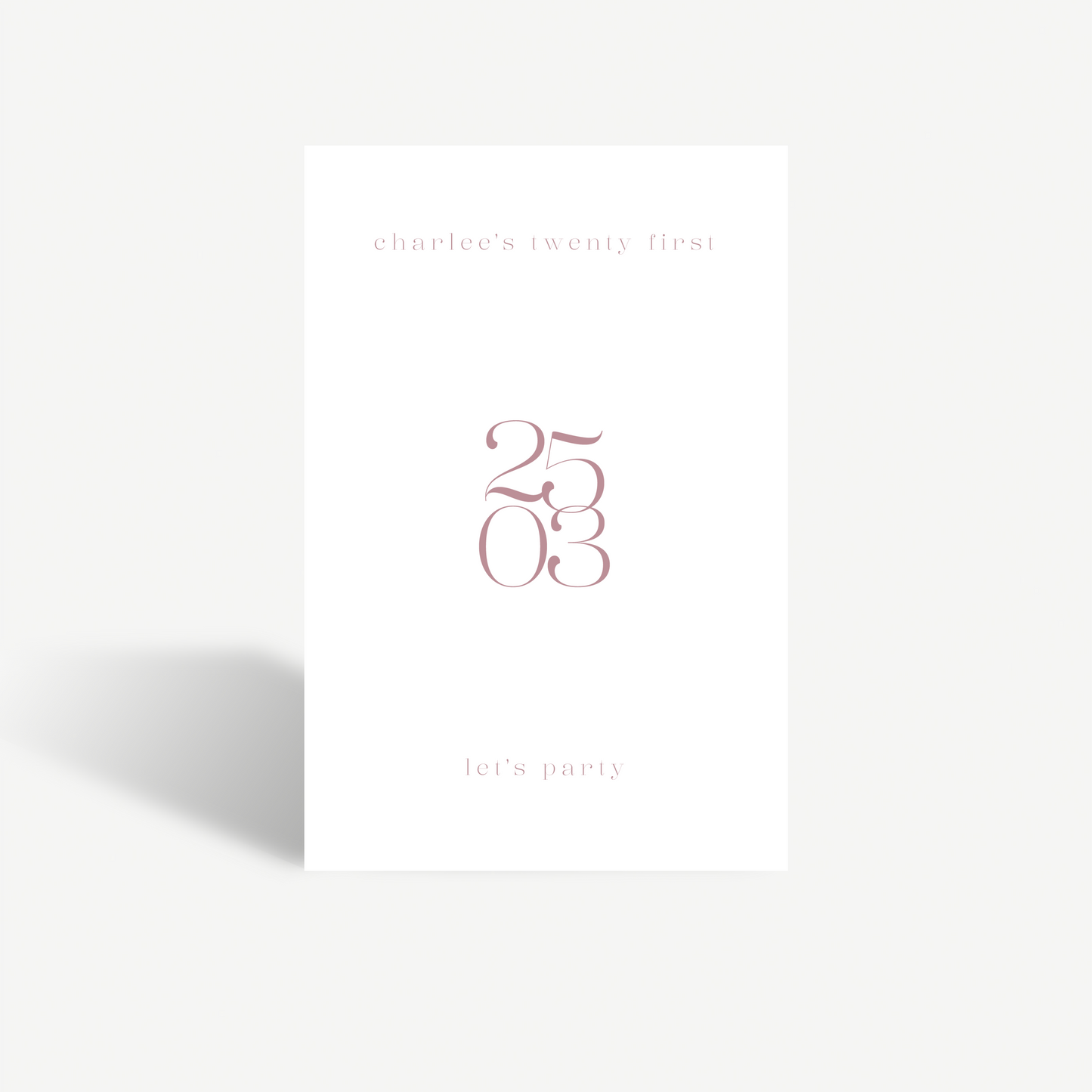 Indi | Birthday Sign