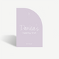 Ari | Birthday Sign