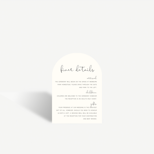 Charlee | Details Card