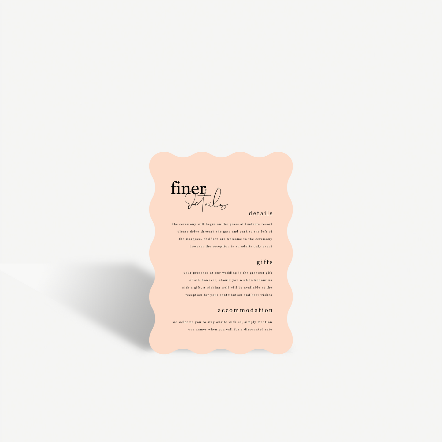 Sadie | Details Card
