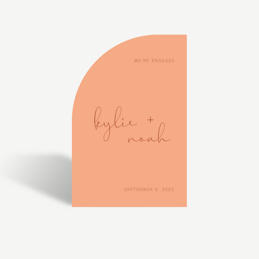 Charlee | Engagement Sign