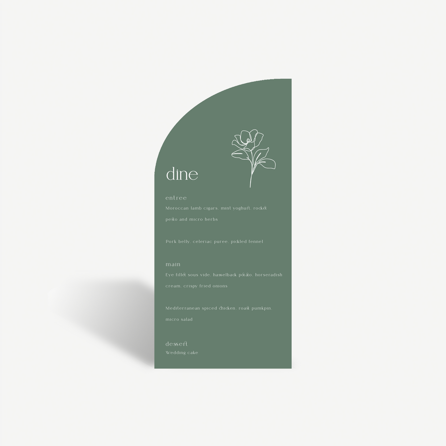 Penny | Guest Menus