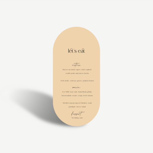Cleo | Guest Menus