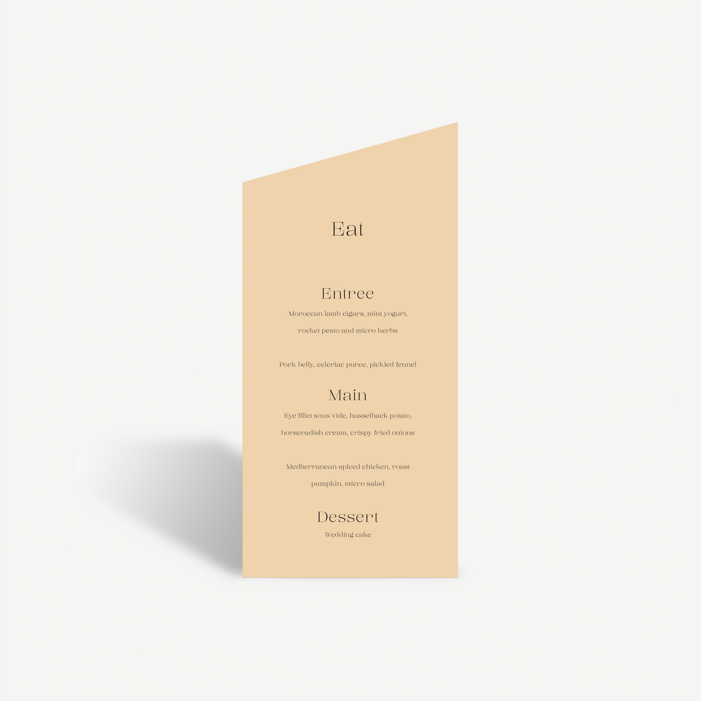 Indi | Guest Menus