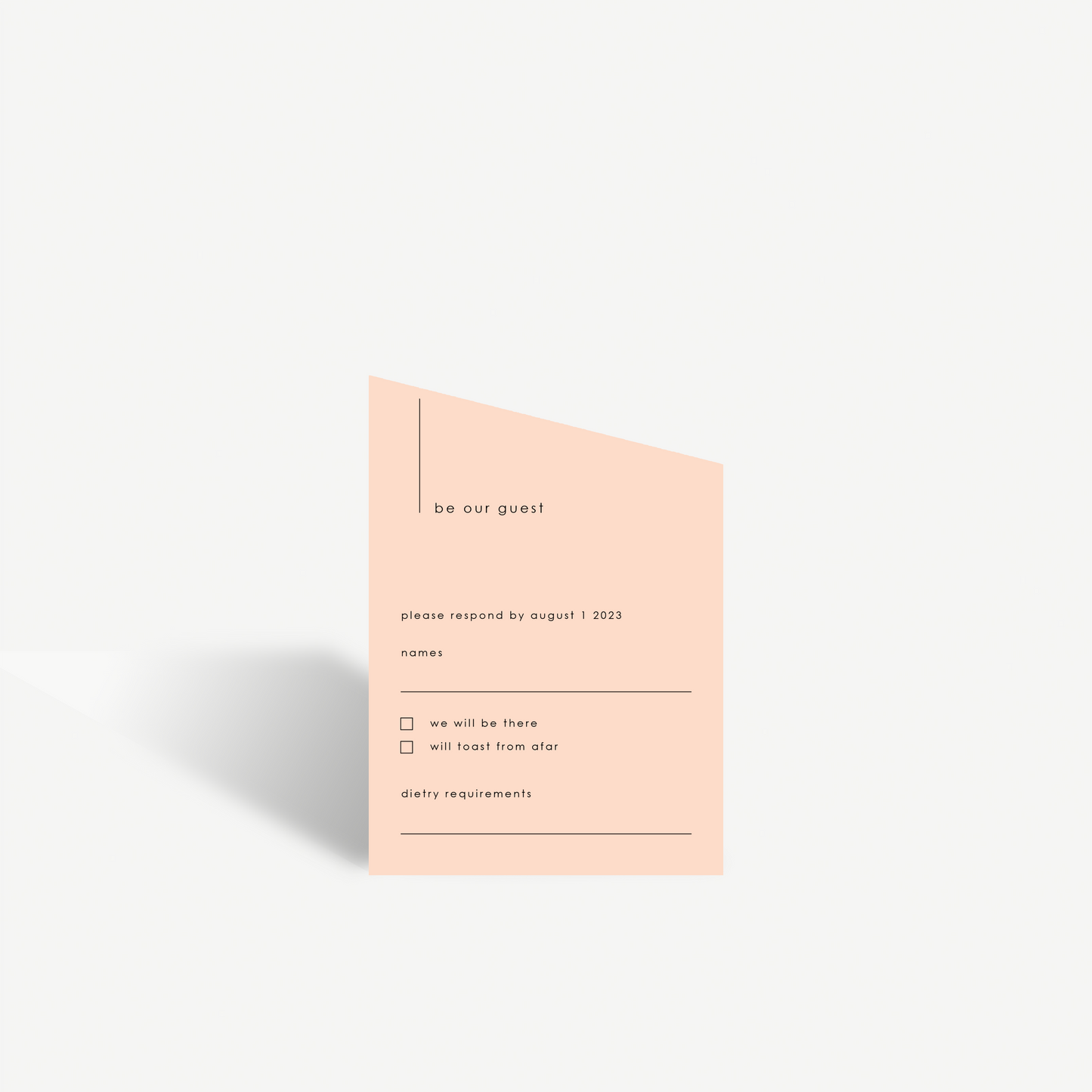 Leni | RSVP Card