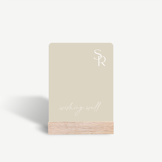 Cleo | Reception Sign