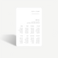 Bonni | Seating Chart