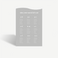 Daisy | Seating Chart