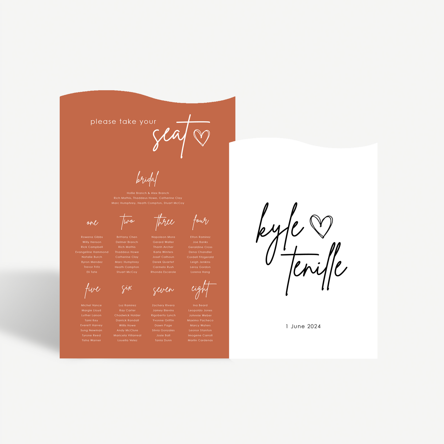 Mila | Two Signage Set