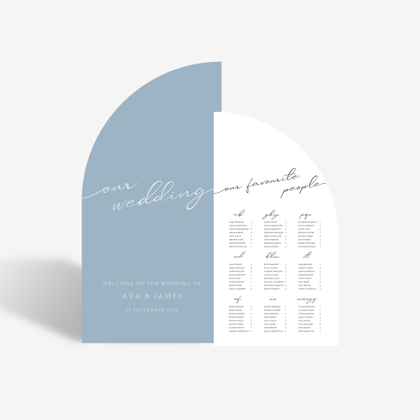 Georgia | Two Signage Set