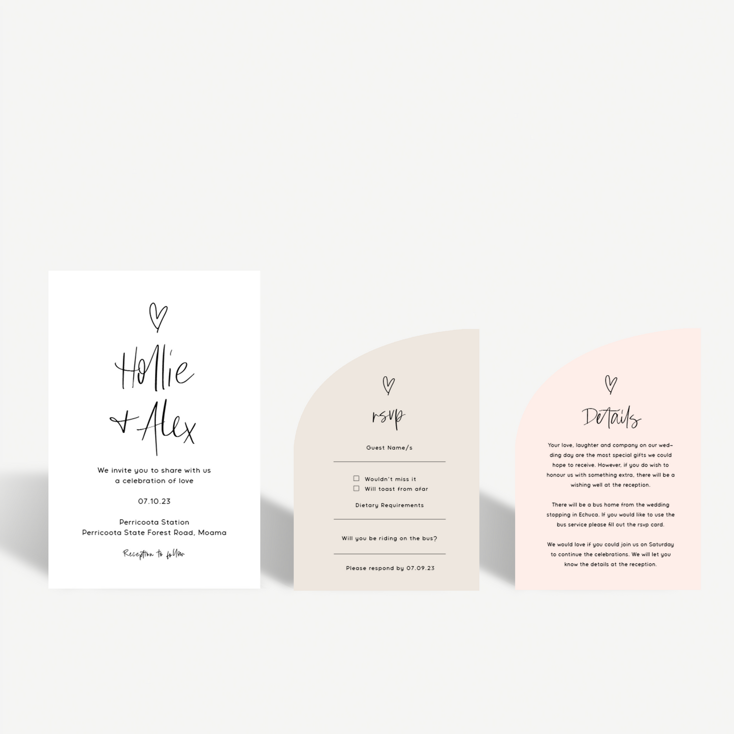 Ari | Three Stationery Set