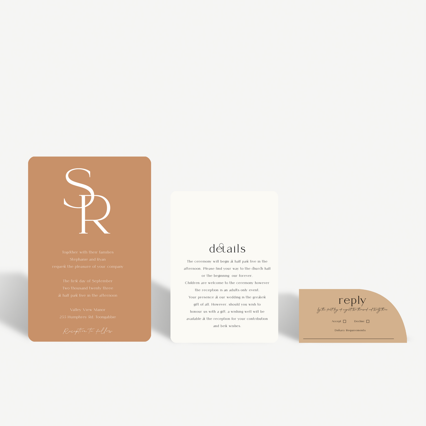 Cleo | Three Stationery Set