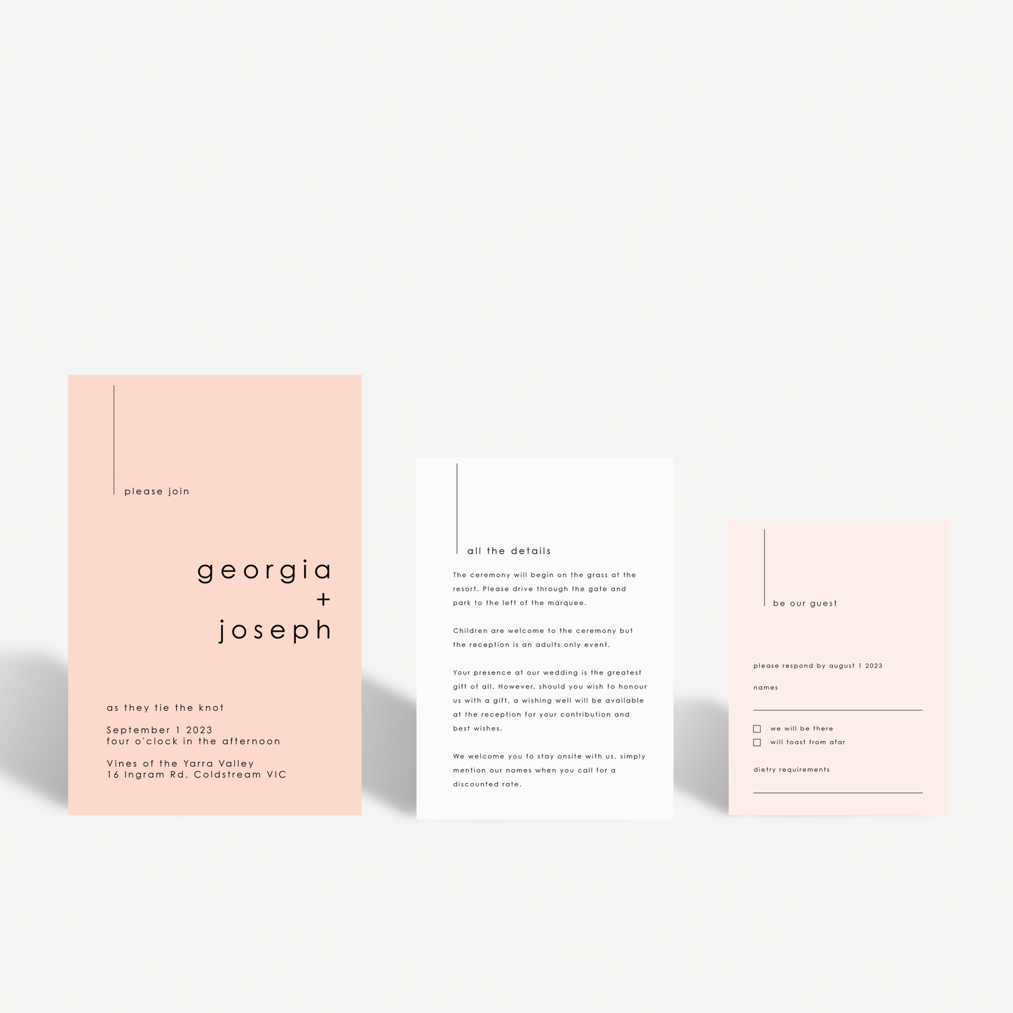 Leni | Three Stationery Set