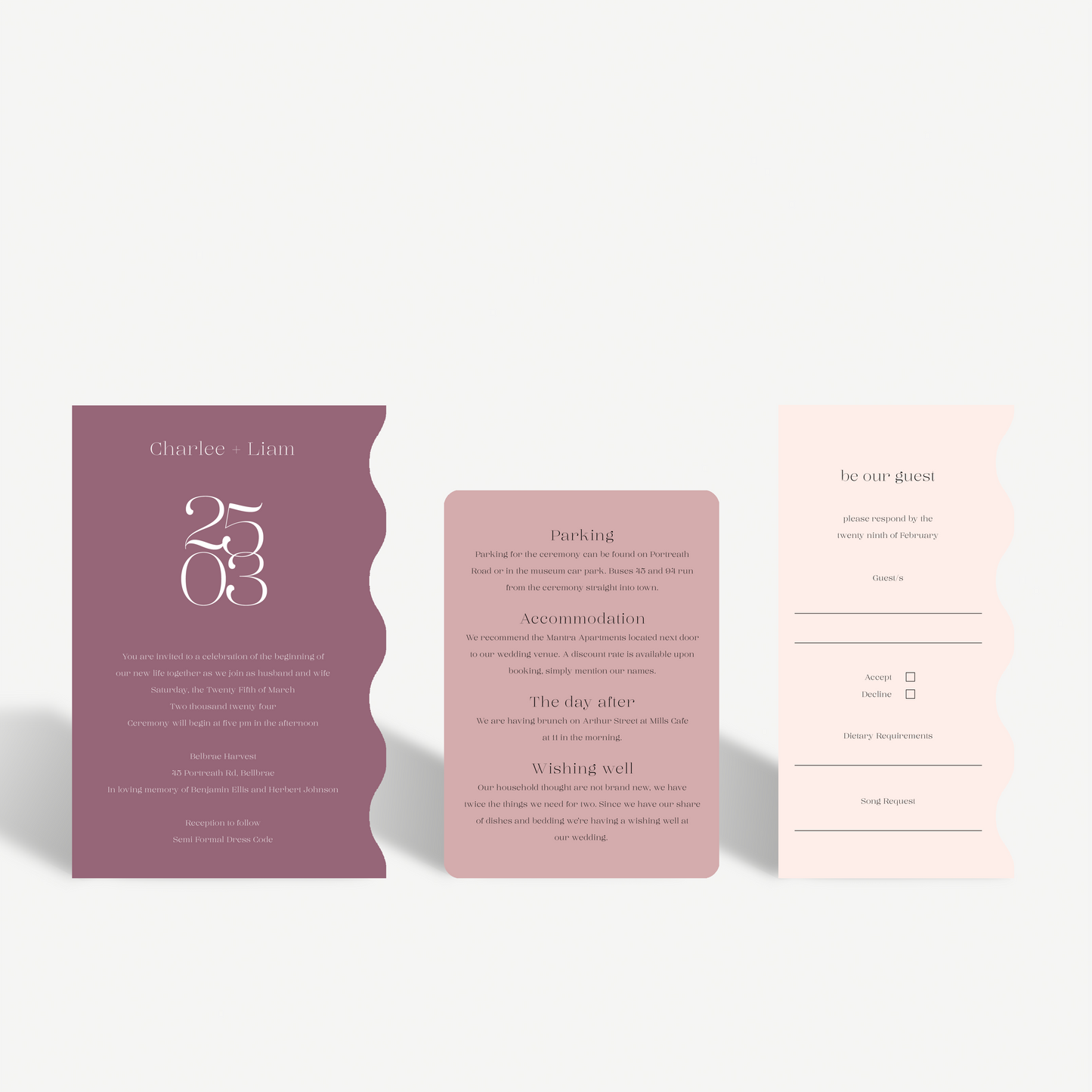 Indi | Three Stationery Set