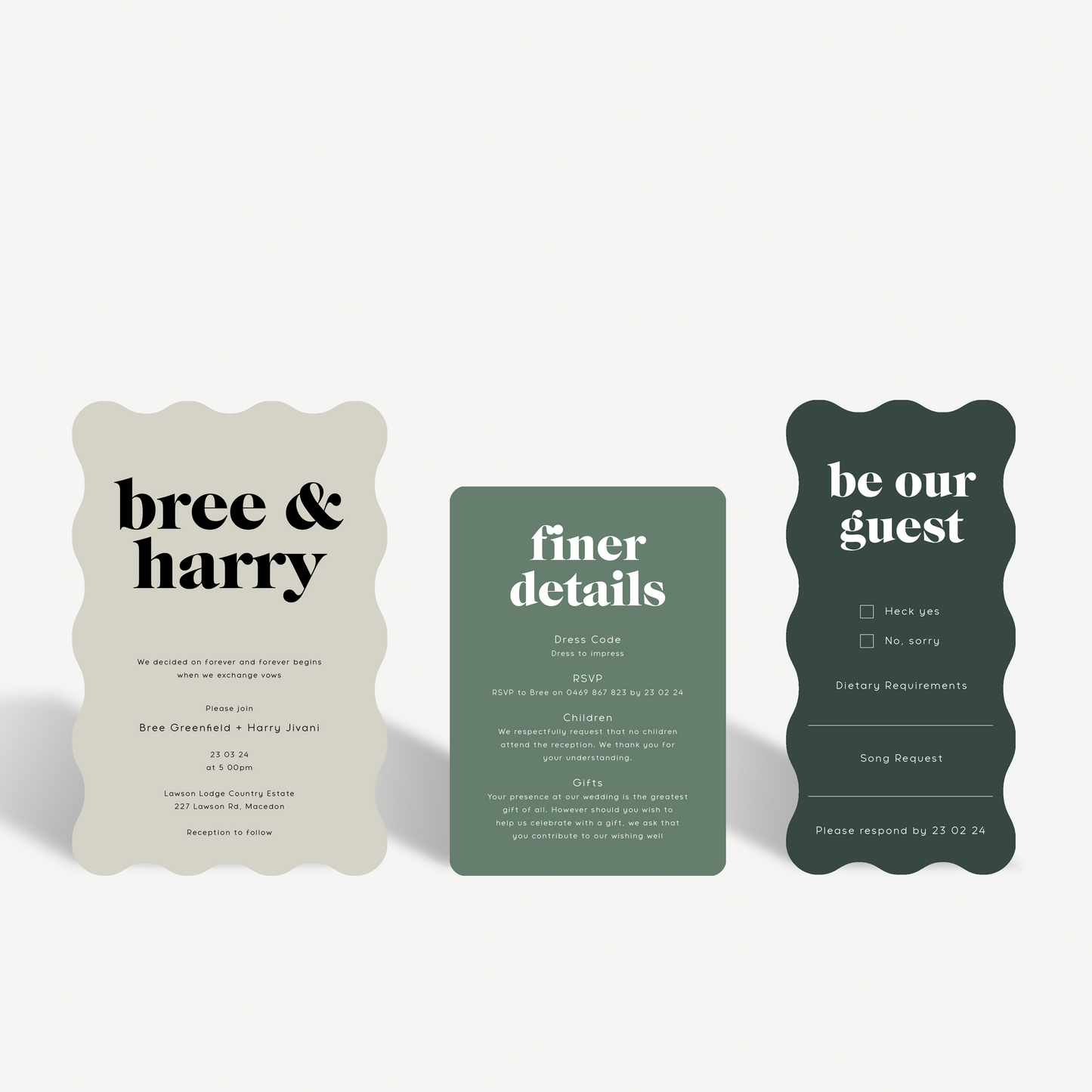 Daisy | Three Stationery Set